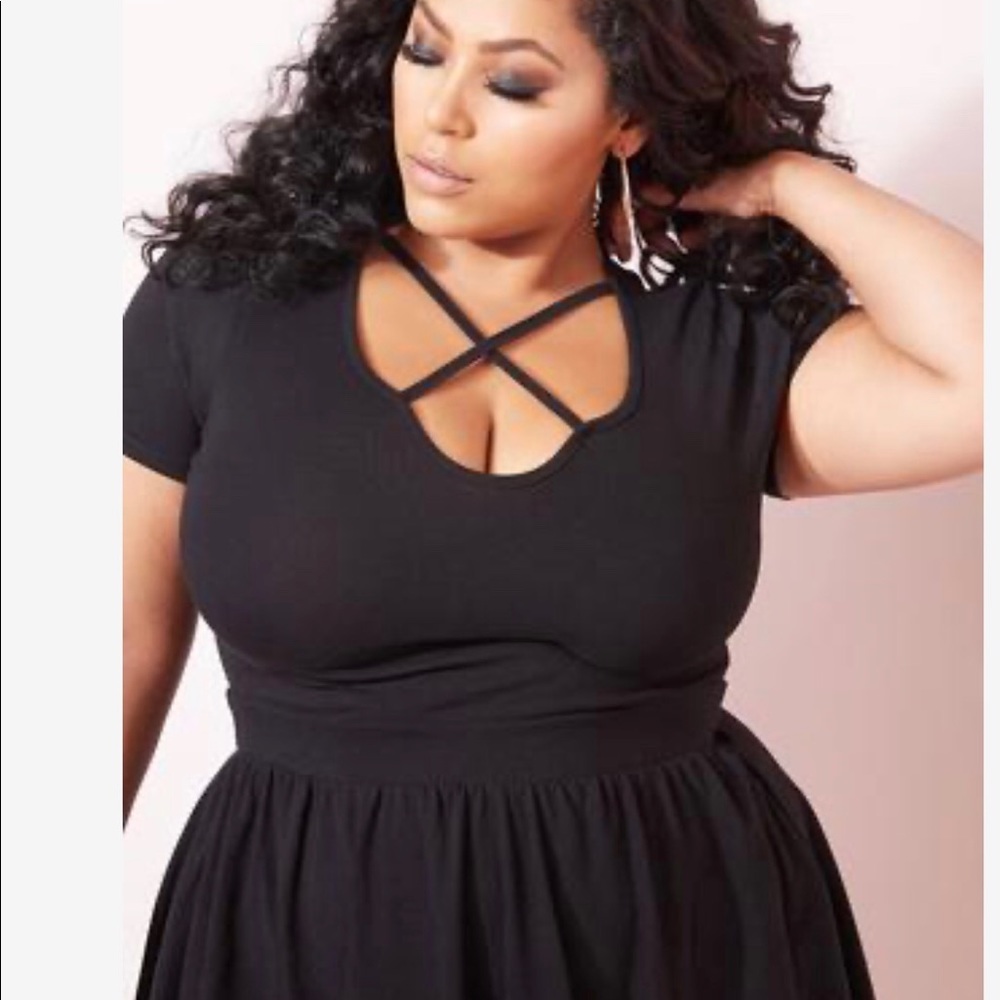 Rebdolls "Loyalty" Caged Skater Mini Dress